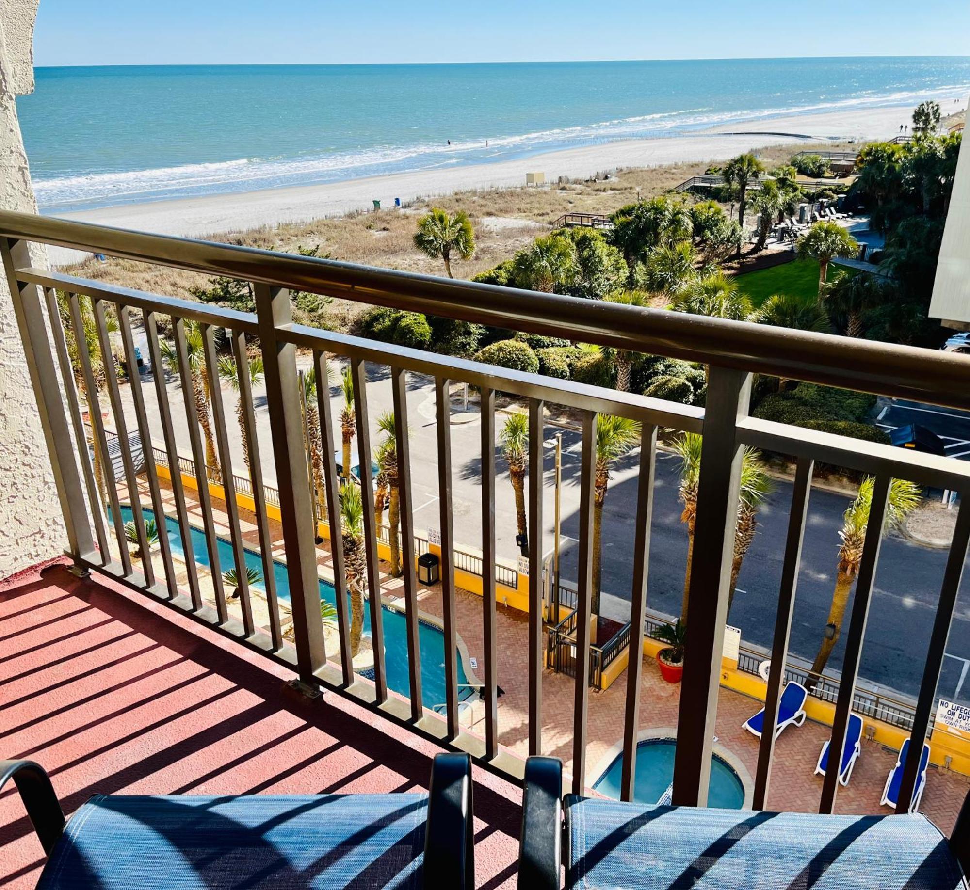 Azure Bliss Oceanfront Condo Sleeps 6 Myrtle Beach Zewnętrze zdjęcie