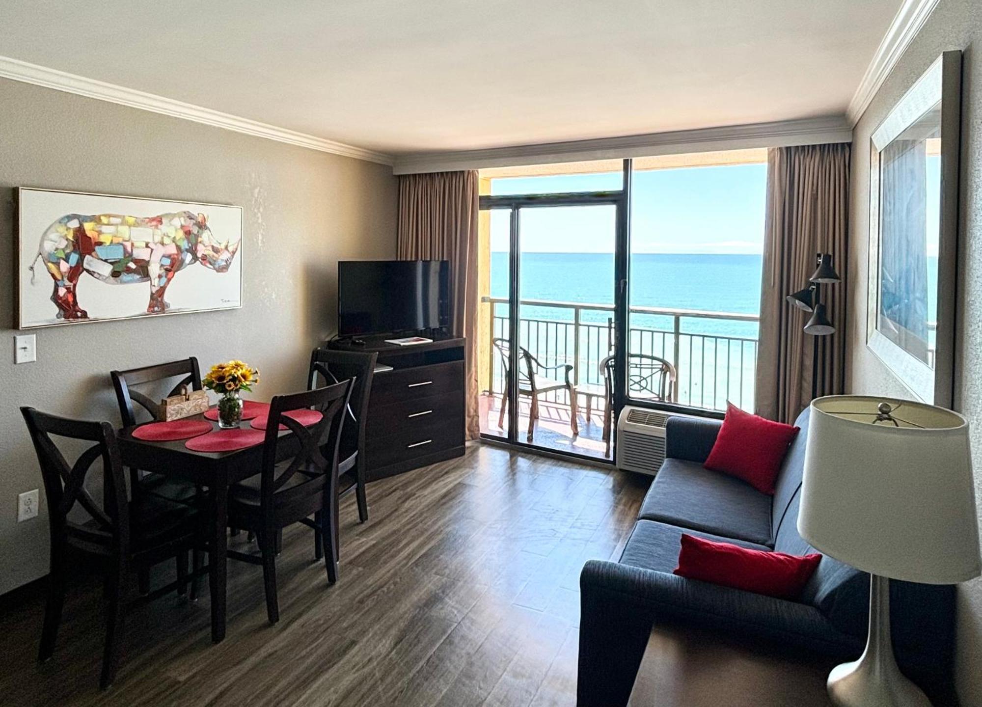 Azure Bliss Oceanfront Condo Sleeps 6 Myrtle Beach Zewnętrze zdjęcie
